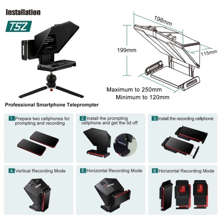 New Arrival Desview TS2 Teleprompter Immediate Availability