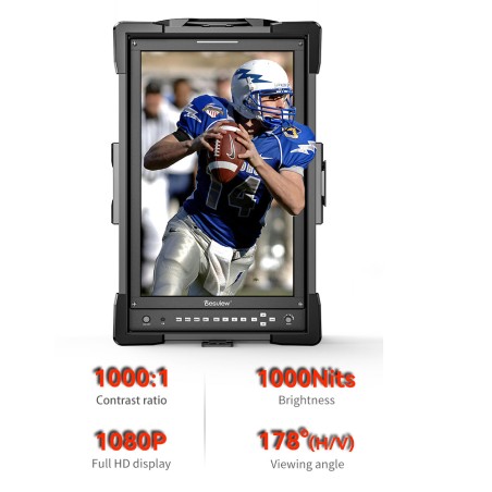 New Arrival Desview 21.5 inch V21 Broadcast Monitor with HDMI and 3G-SDI 4K Director Monitor 1000nits High Brightness Monitor wi